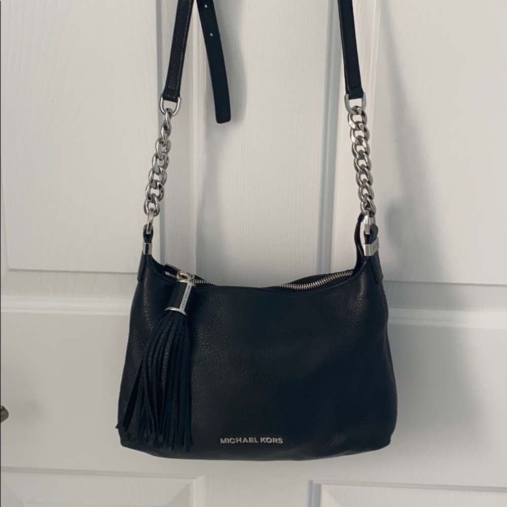 Michael Kors purse black leather